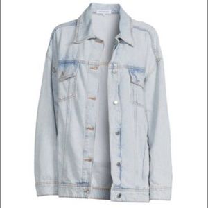 We Wore What Oversized Denim Jacket
